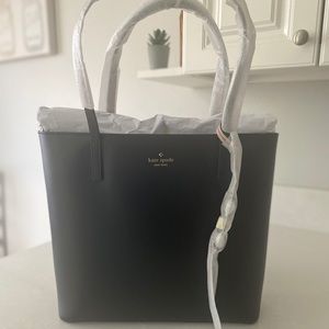 Kate Spade Karla Black Smooth Leather Tote